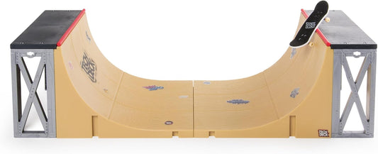 TECH DECK, Ultimate 20-Inch Half-Pipe Ramp Playset and Exclusive Primitive Pro Fingerboard, Kids Toys for Boys and Girls Ages 6 and up
