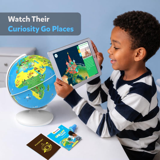 PlayShifu Orboot Earth – Interactive AR World Globe for Kids: 1000+ Facts on Animals, Places & Monuments | Tech-Powered STEM Learning Toy & Gift, Ages 4–10
