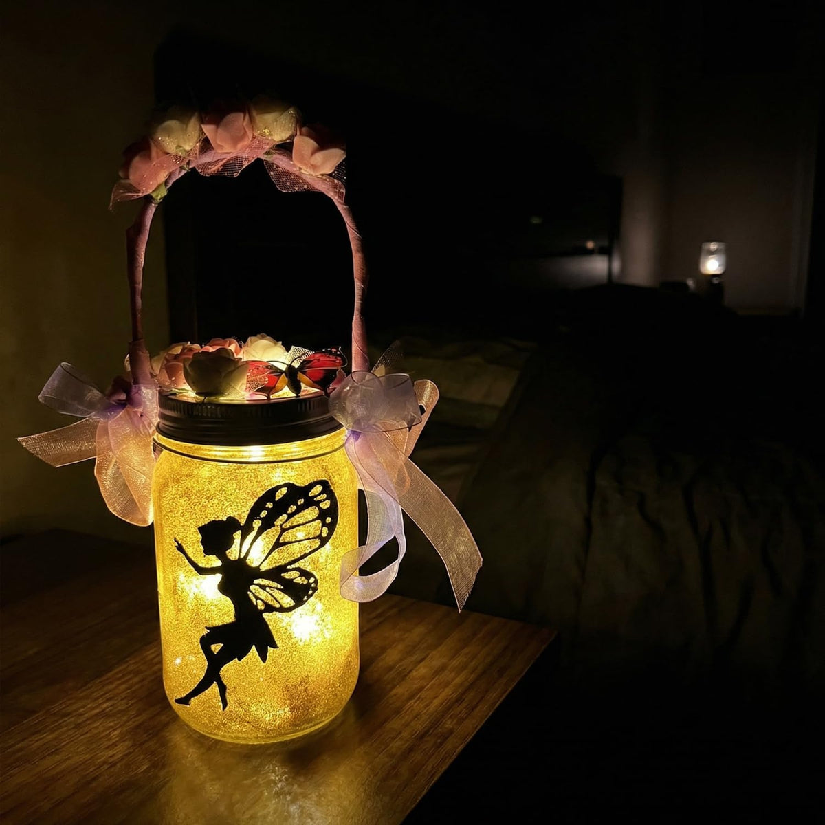 Alritz Fairy Lantern Craft Kit Mason Jar Night Light Ages 6+