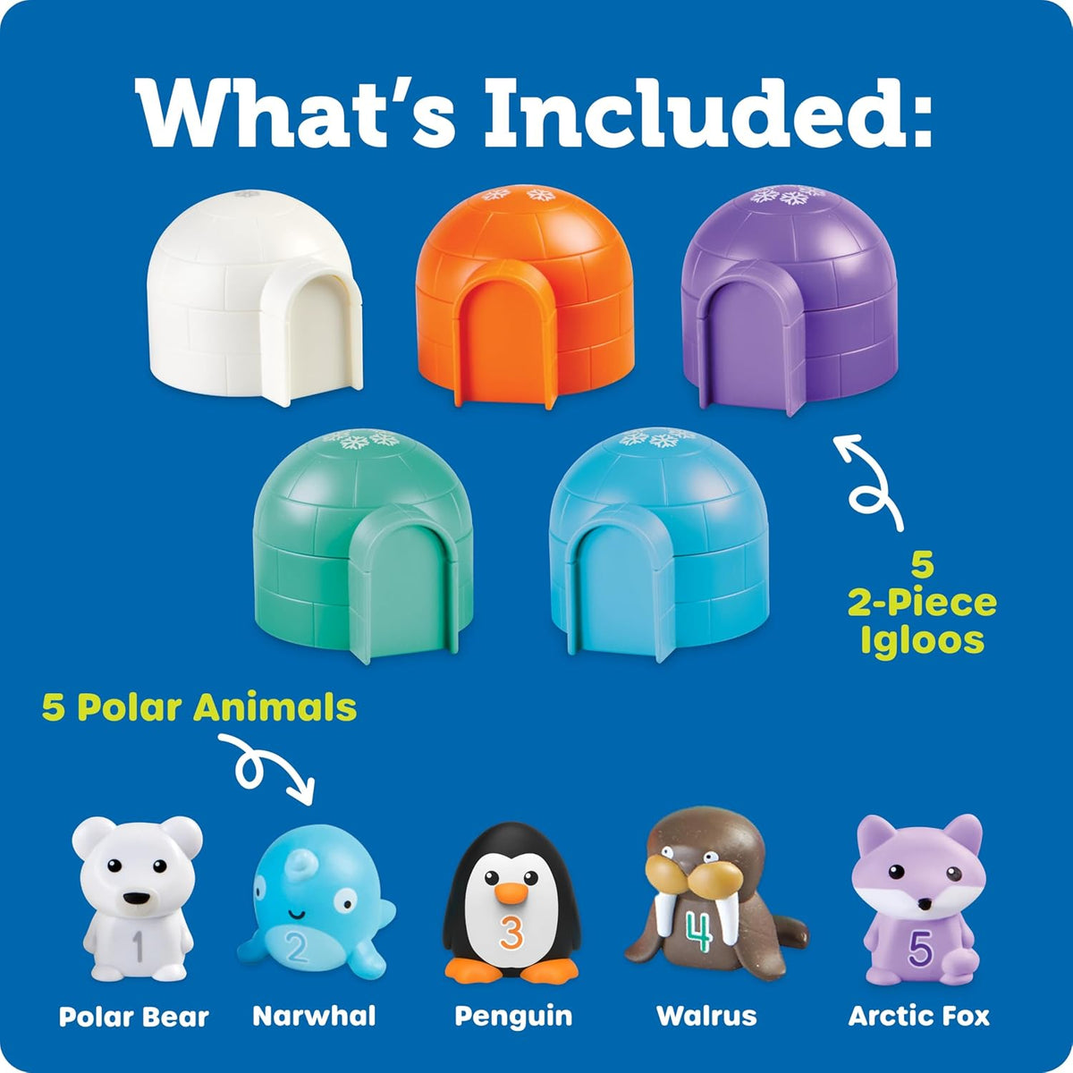 Learning Resources Sort & Seek Polar Animals