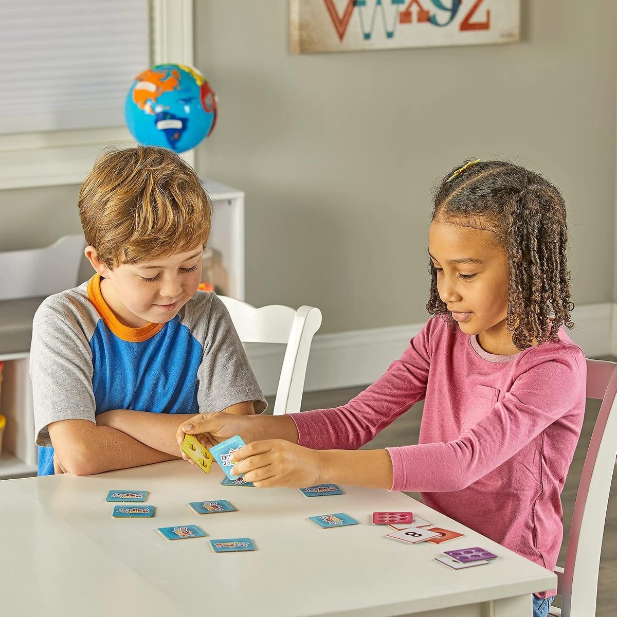 hand2mind Numberblocks Memory Match Game, Tile Game, 80 Tiles, Ages 3+