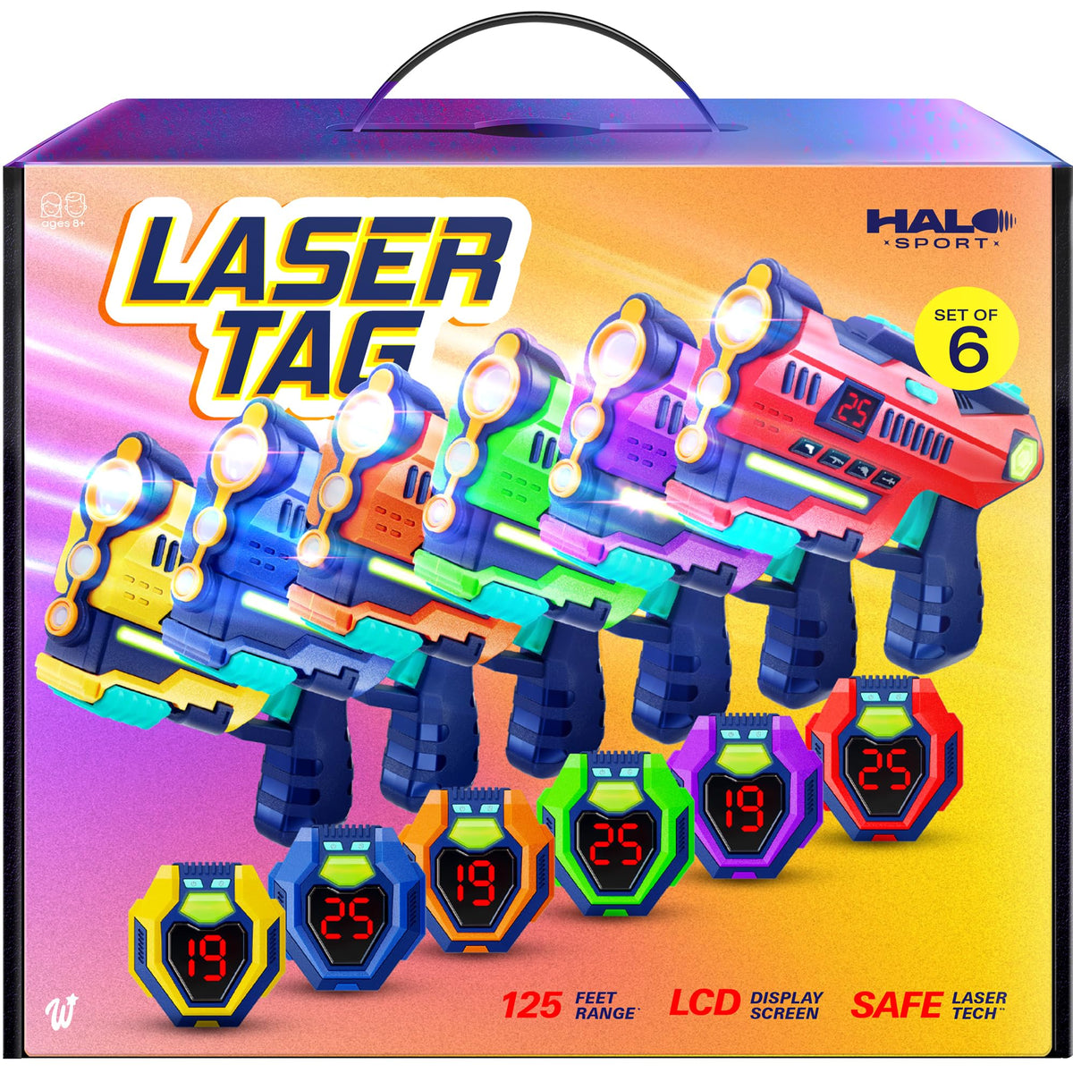 Laser Tag Set of 2 - Gifts for 8 9 10 11 12 13 Year Old Boy Gifts Birthday