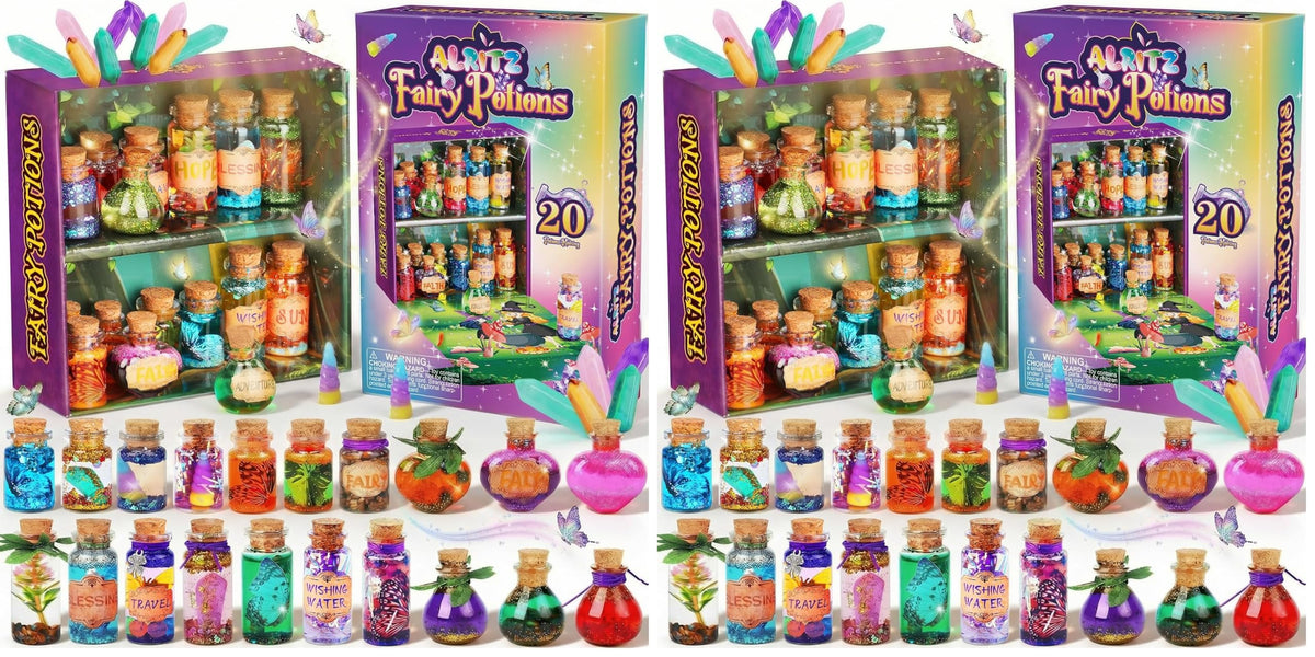 Alritz Fairy Potion Kits for Kids Magic Making Set Ages 6+