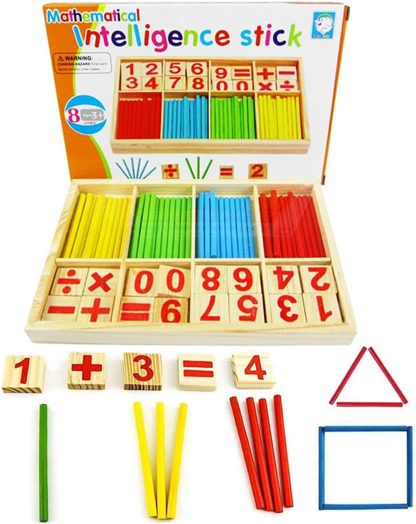 Counting and Fraction Math Toys Collection