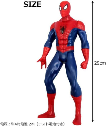 Marvel Ultimate Spider-Man Web Warriors Titan Hero Tech Electronic Spider-Man 12-Inch Figure