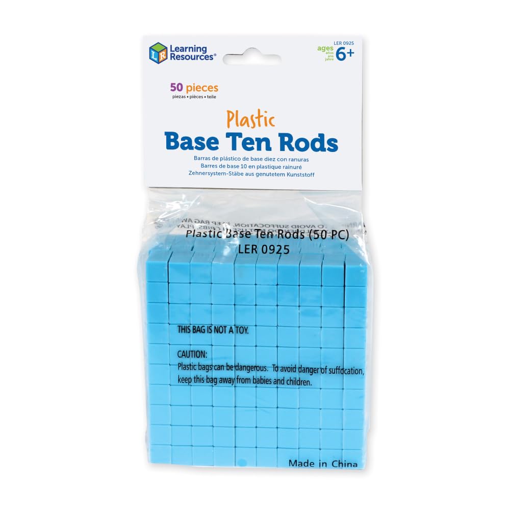 Learning Resources Base Ten Blocks Smart Pack