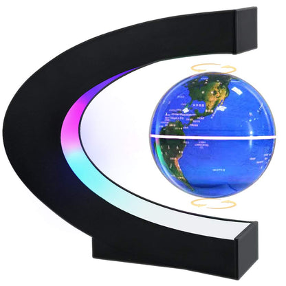 Magnetic Levitating Globe with LED Light | Cool Tech Gift for Men Father
