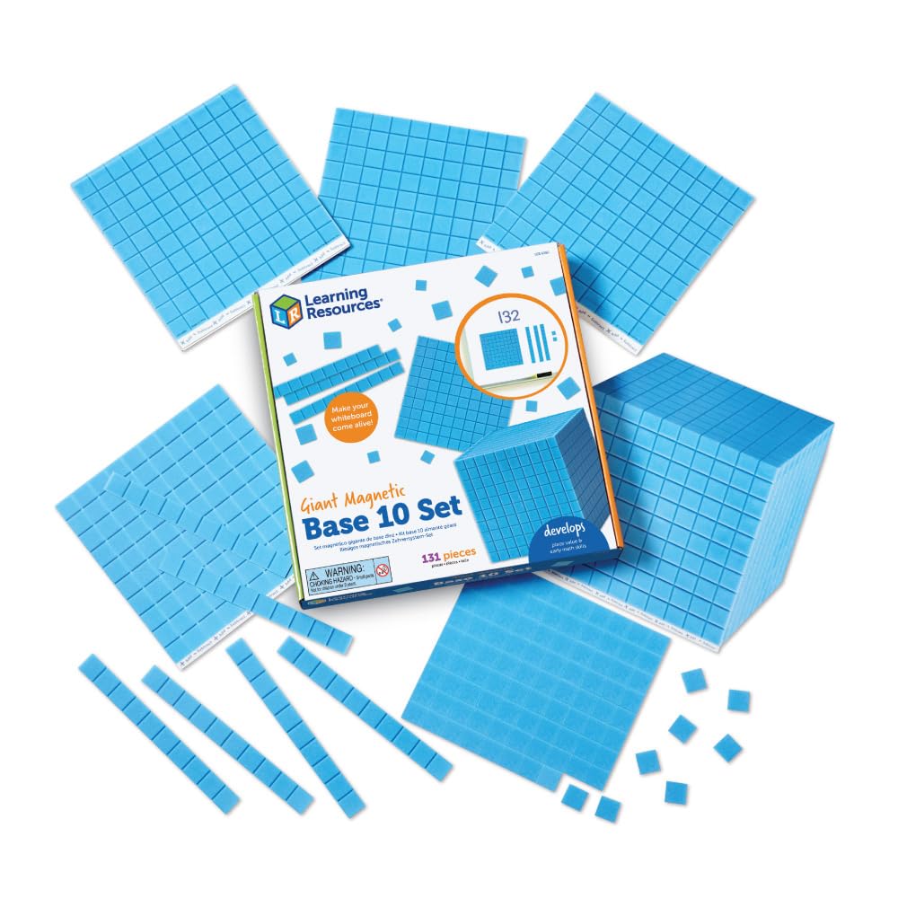 Learning Resources Base Ten Blocks Smart Pack