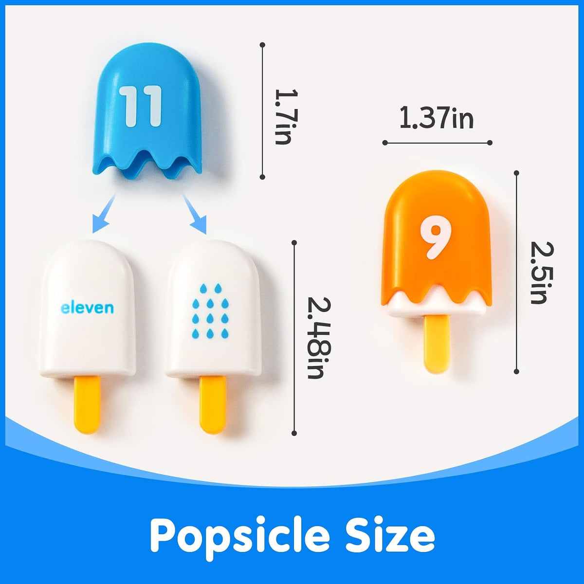 Numbers 1-20 Popsicles – Number Toys for Kids