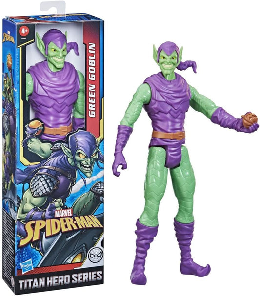 Marvel Titan Hero Series Green Goblin Toy 12-Inch-Scale Collectible Action Figure, Kids Ages 4 and Up