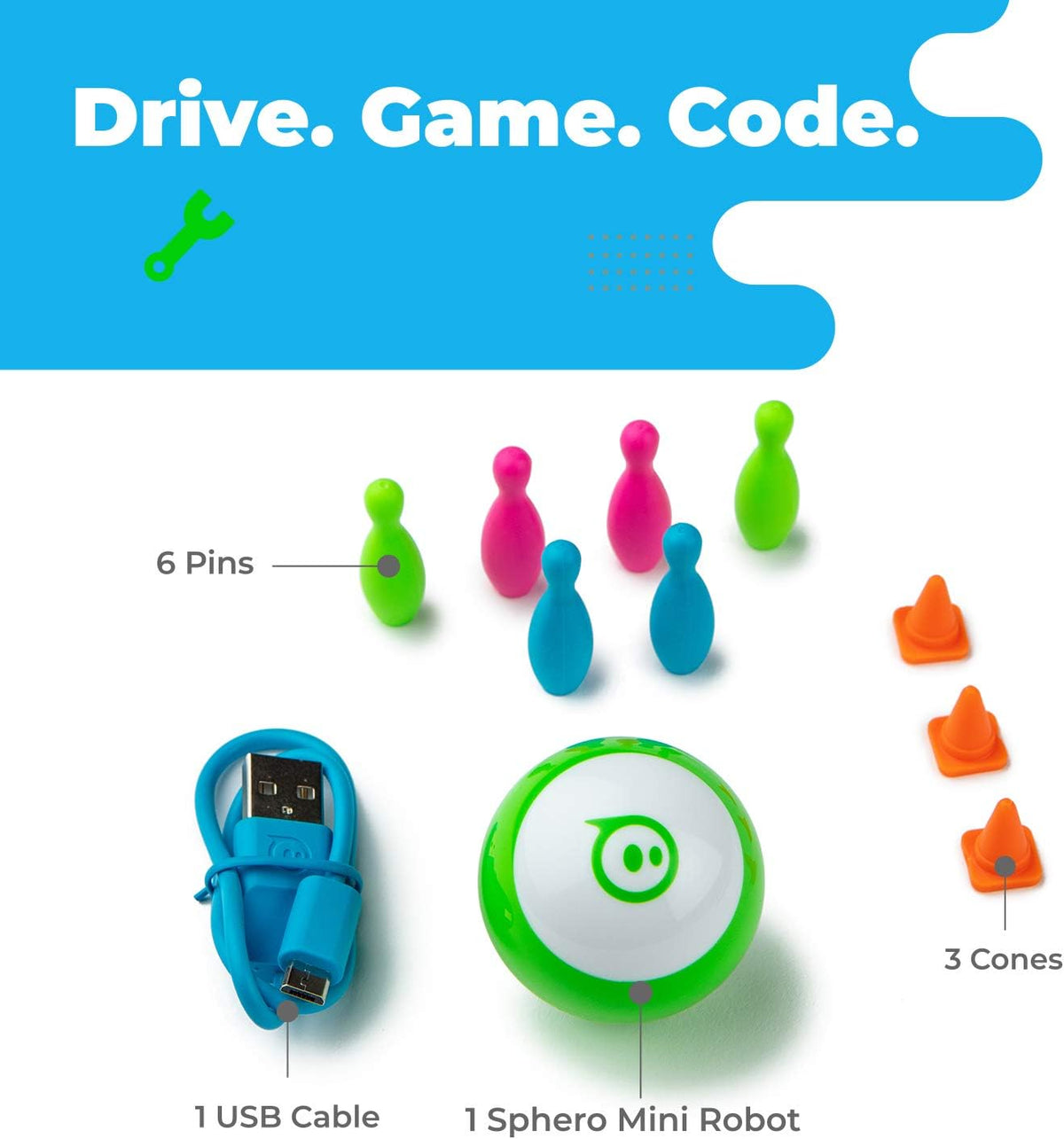 Sphero Mini Green Coding Robot Ball