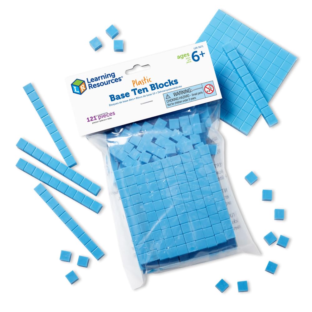 Learning Resources Base Ten Blocks Smart Pack