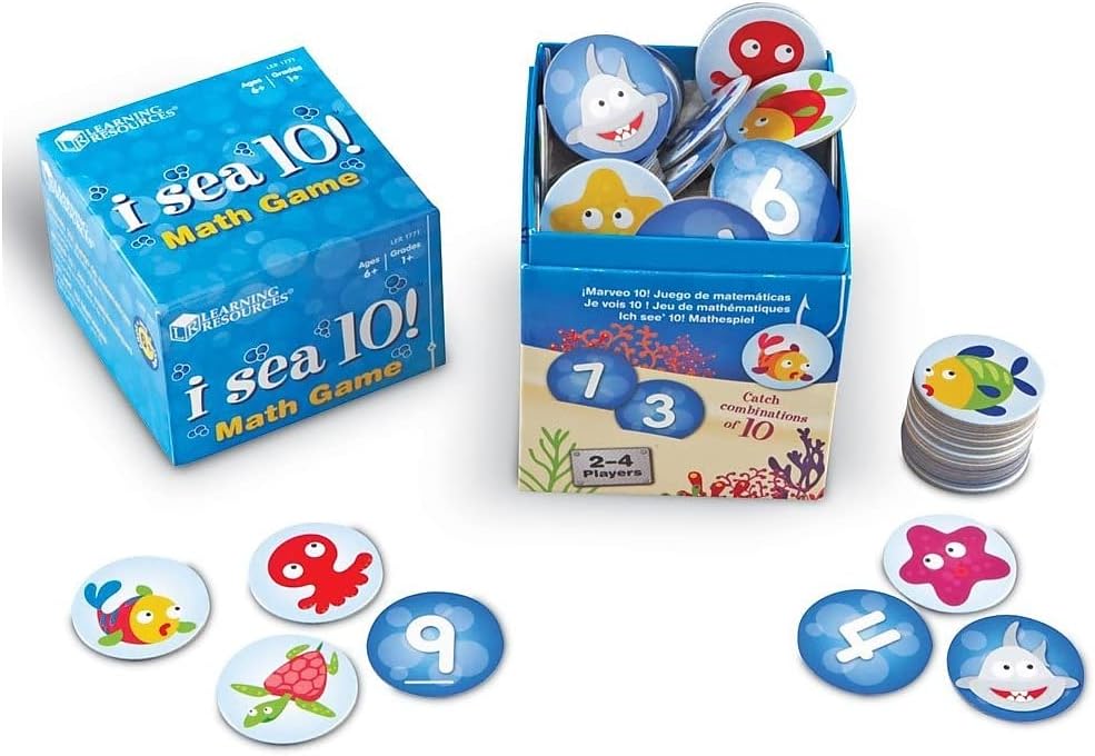 Learning Resources I Sea 10 Math Game