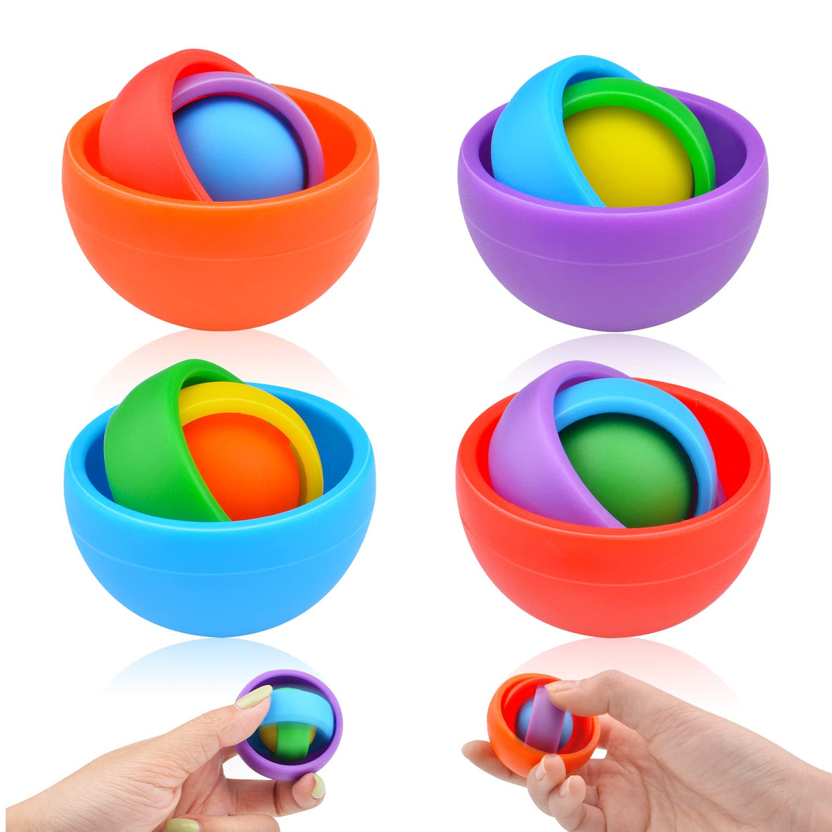 Fidget Toys for Adults, Autism Sensory Toys for Kids 8-12, Black 1PC