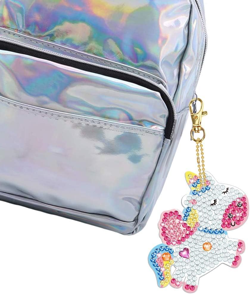 Arts and Crafts for Kids Ages 8-12 - Make Your Own GEM Keychains for Girls