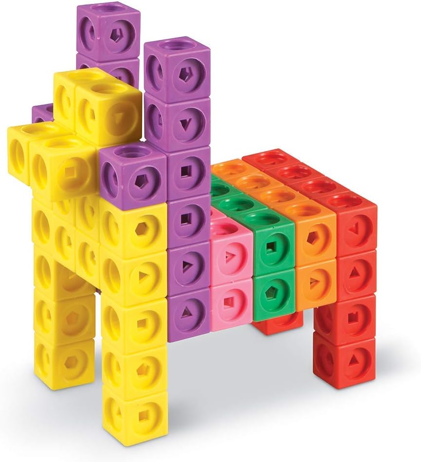 Learning Resources Mathlink Cubes Big Builders