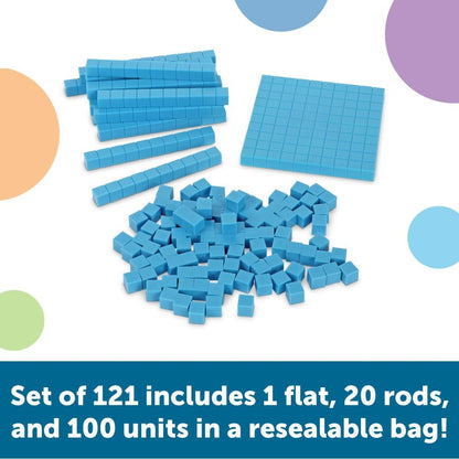 Learning Resources Base Ten Blocks Smart Pack