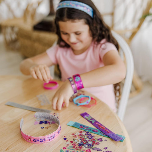 Melissa & Doug Design-Your-Own Bracelets Jewelry Making Craft Kit