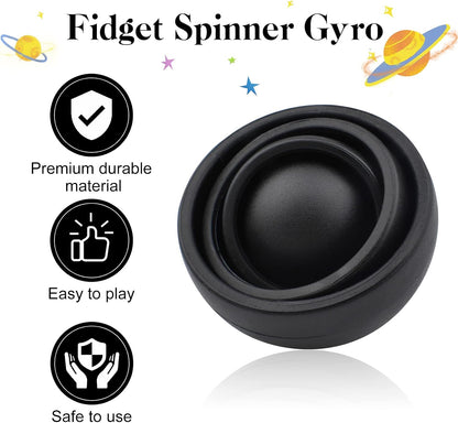Fidget Toys for Adults, Autism Sensory Toys for Kids 8-12, Black 1PC