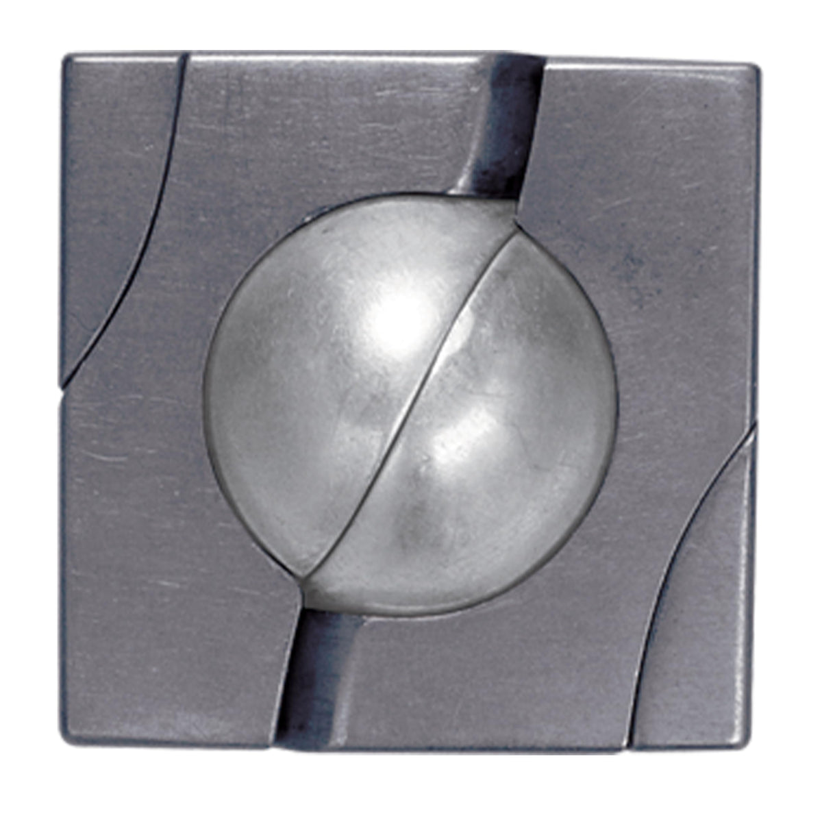 BePuzzled |Cylinder Hanayama Metal Brainteaser Puzzle Mensa Rated Level 4, for Ages 12 and Up