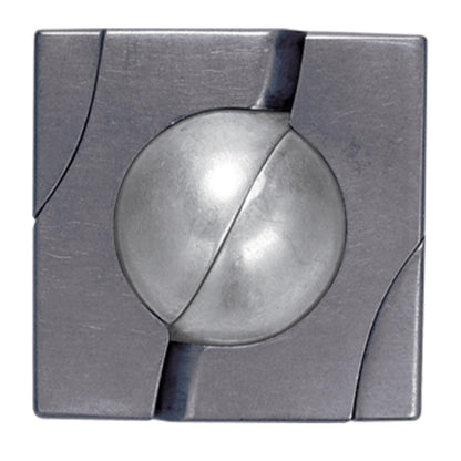 BePuzzled |Cylinder Hanayama Metal Brainteaser Puzzle Mensa Rated Level 4, for Ages 12 and Up