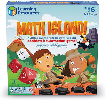 Learning Resources Math Island Addition & Subtraction Game
