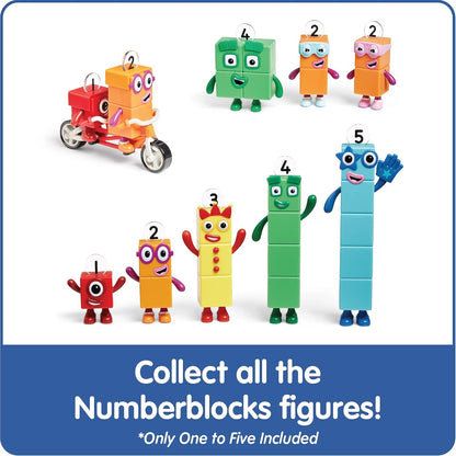 hand2mind Numberblocks Friends One to Five, Math Toys, 5 Pieces, Ages 3+
