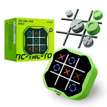 GiiKER Tic Tac Toe Bolt, 4-in-1 Electronic Game for Kids Ages 6+