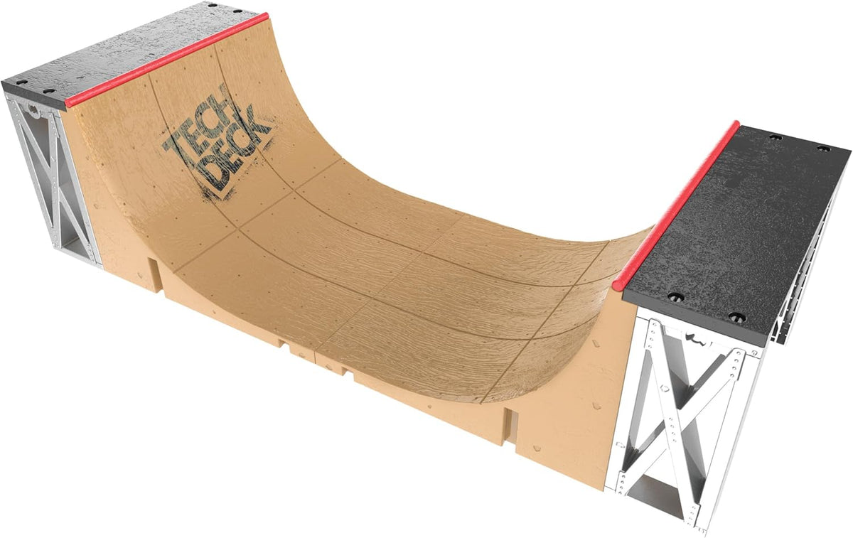 TECH DECK, Ultimate 20-Inch Half-Pipe Ramp Playset and Exclusive Primitive Pro Fingerboard, Kids Toys for Boys and Girls Ages 6 and up
