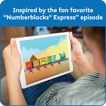 hand2mind Numberblocks Express Train MathLink Cubes Activity Set, Ages 3+