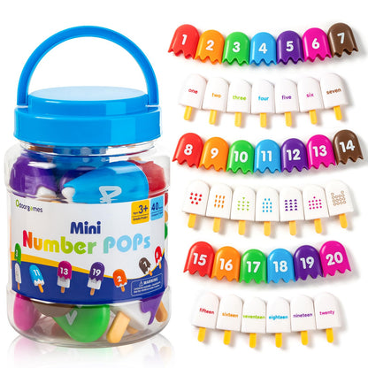 Numbers 1-20 Popsicles – Number Toys for Kids