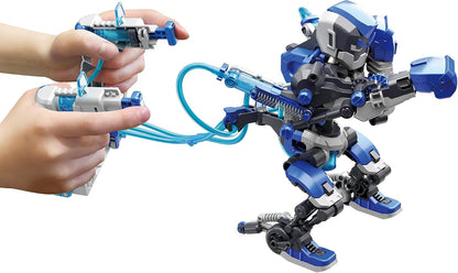 Thames & Kosmos Hydraulic Boxing Bots STEM Experiment Kit | Build Two Hydraulic-Powered Boxing Robots! | Explore Water-Powered Systems | Challenge a Friend to a Robot Duel!