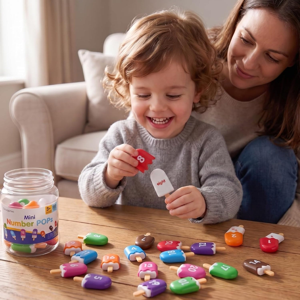Numbers 1-20 Popsicles – Number Toys for Kids