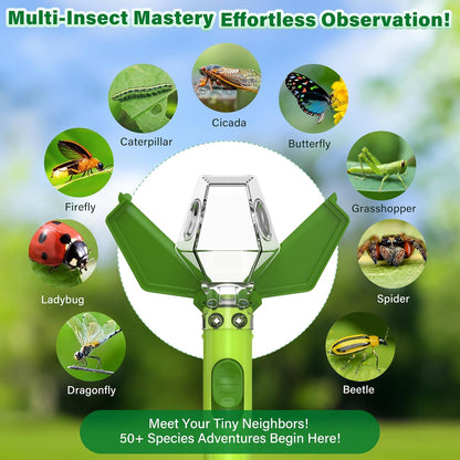 Bug Catcher for Kids with 6X Magnifier, STEM Educational Exploration Toys