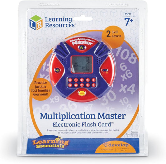 Learning Resources Multiplication Master Electronic Flash Card