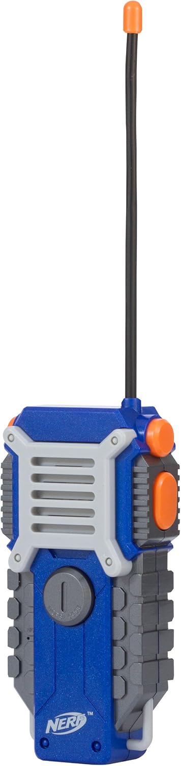 Nerf - Kids Walkie Talkie Set of 2, 1000ft Long Range, Push to Talk