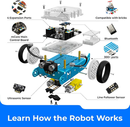 Makeblock mBot STEM Coding Toys Robotics for Kids Ages 8-12