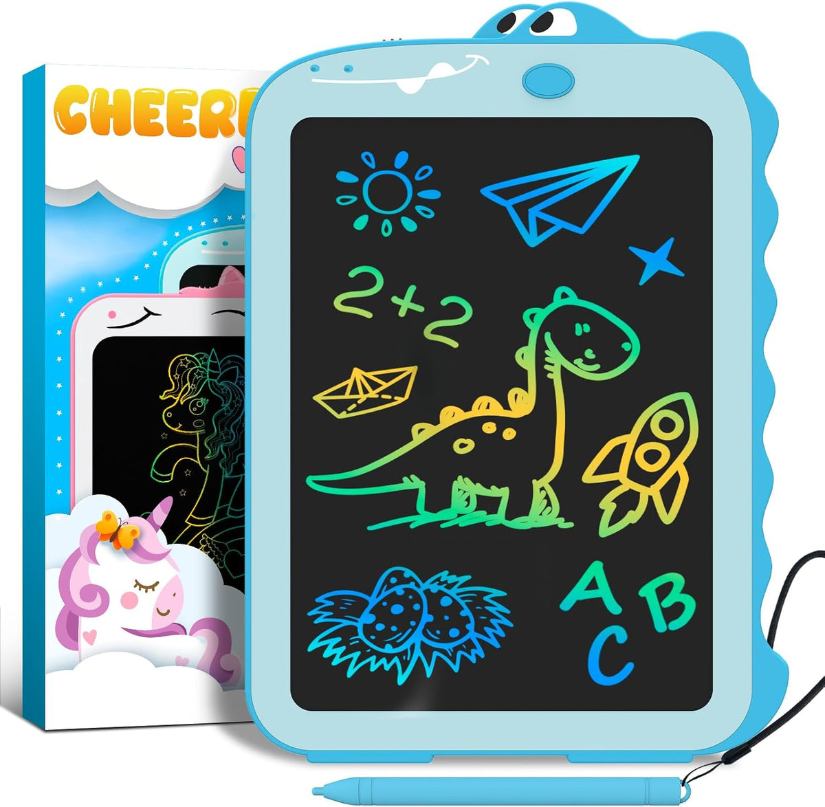 Stocking Stuffers for Kids Doodle Board, Christmas Gift for Airplane Travel