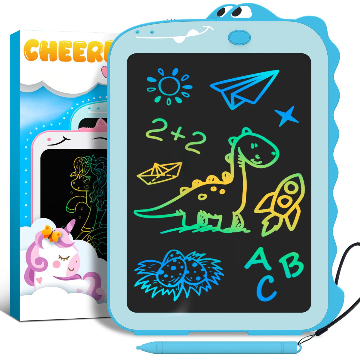 Stocking Stuffers for Kids Doodle Board, Christmas Gift for Airplane Travel