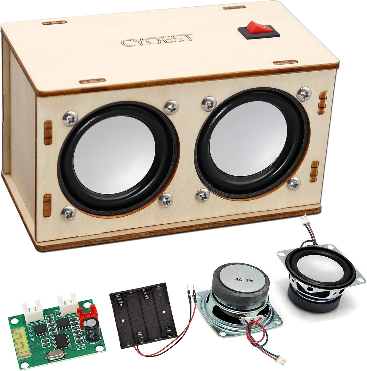 Teen Boy Gifts -DIY Bluetooth Speaker Kit -STEM Science Electronics Project
