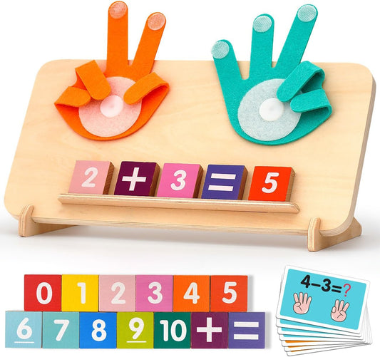 MOTREE Preschool Math Manipulatives Learning Toys for Toddlers 2-4
