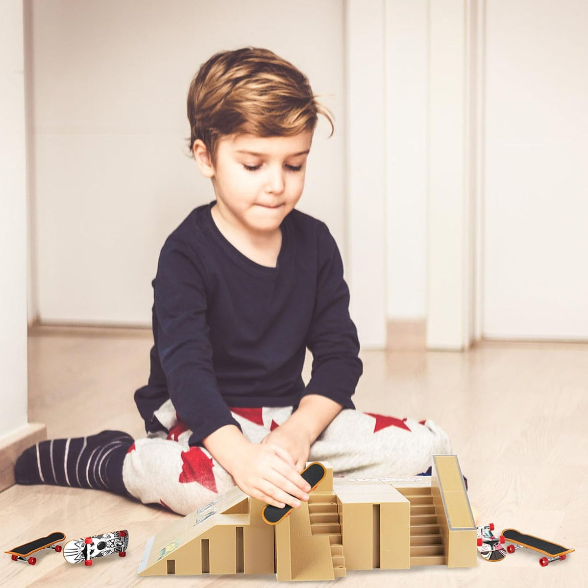 HOMETALL Finger Skateboards for Kids Set of 12