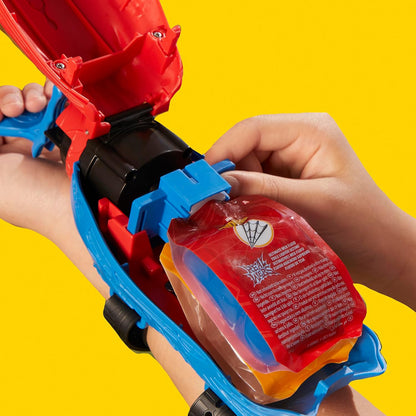 Marvel Spider-Man Real Webs Ultimate Web Blaster, 2-in-1 Blaster, Role Play Toy, Spider-Man Costume, Spider-Man Toys for Kids 5 and Up