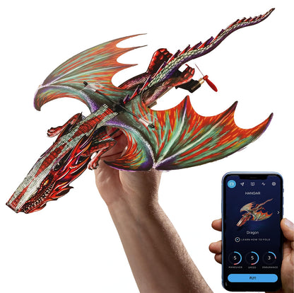 POWERUP 4.0 Paper Airplane Kit - Smartphone App Controlled RC Plane Motor