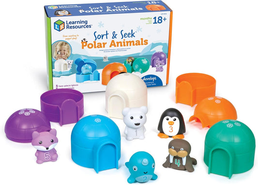 Learning Resources Sort & Seek Polar Animals