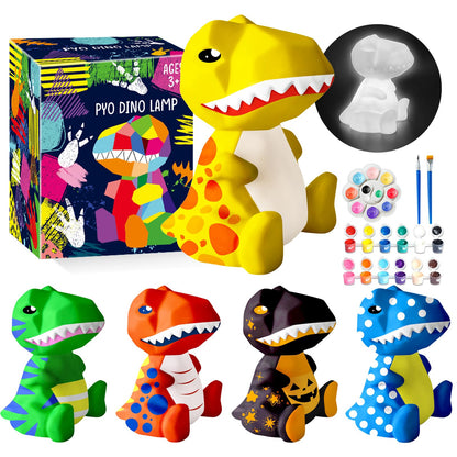 Goodyking Paint Your Own Cat Lamp Kit, DIY Cat Crafts Night Light, Painting Kit Arts & Crafts for Kids Ages 8-12, Art Supplies Birthday Easter Party Holiday Gift for Teens Girls Boys Age 3 4 5 6 7 8+