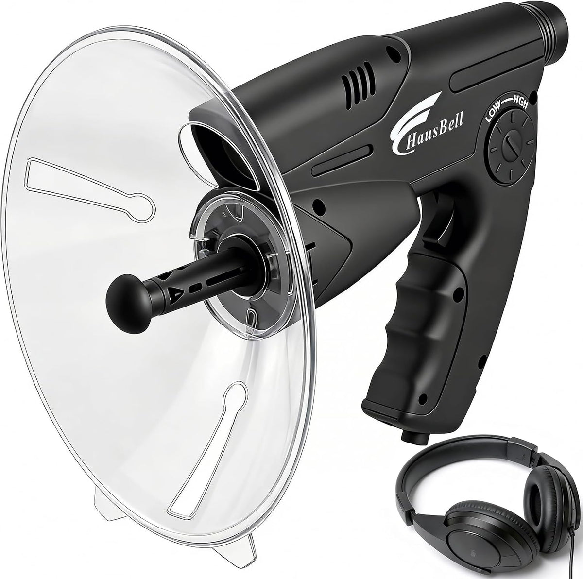 HAUSBELL Parabolic Listening Kit-Bionic Ear & 8X Monocular with Headphones