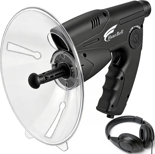 HAUSBELL Parabolic Listening Kit-Bionic Ear & 8X Monocular with Headphones