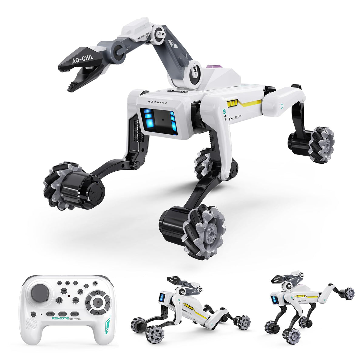 Smart Robot Dog - Interactive STEM Pet with Voice Control, 30+ Actions & APP Programming, Durable Design for Kids Age 6+ (Compatible with iOS/Android)