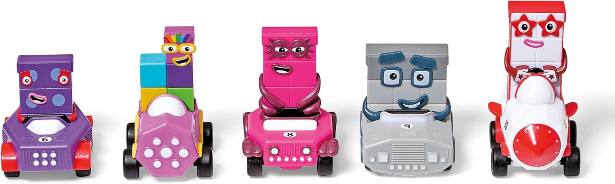 hand2mind Numberblocks Six to Ten Mini Vehicles